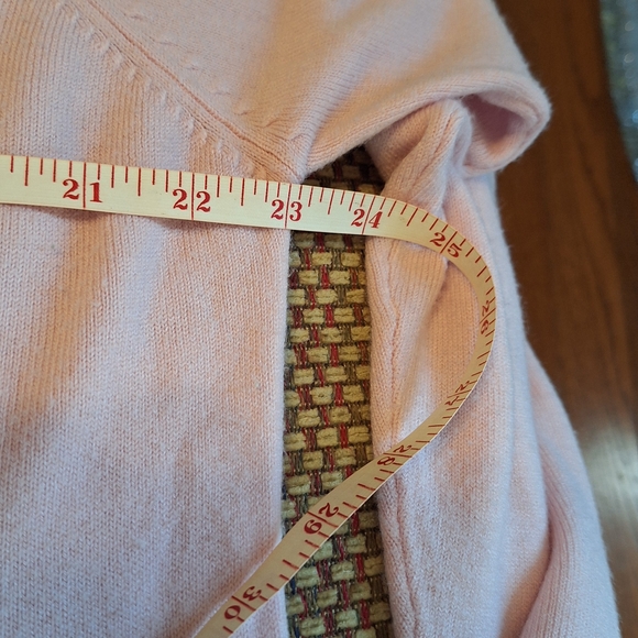 Dressbarn Soft Pink Cowl Neck Sweater - Picture 6 of 8